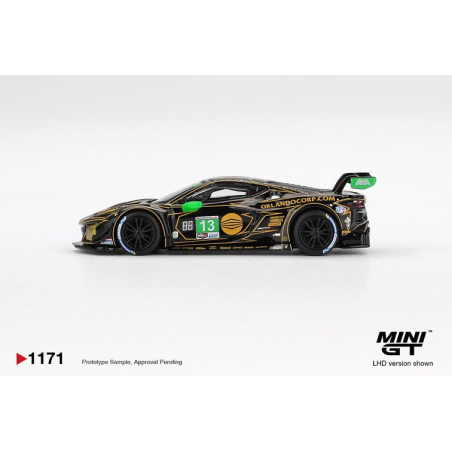 Chevrolet Corvette Z06 GT3.R AWA nr13 Daytona 24h '25, 1:64, MiniGT (1105)