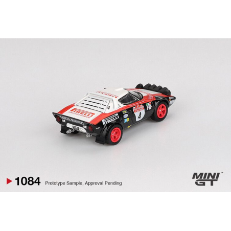 Lancia Stratos HF nr4 Rally San Remo nr. 1 '78, 1:64, MiniGT (1084)