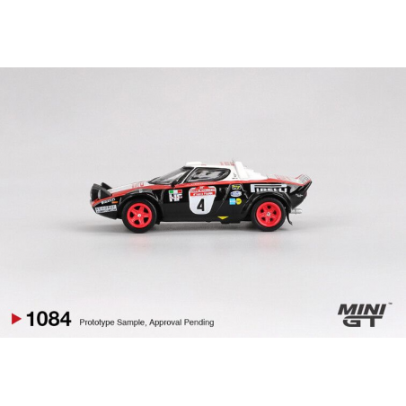Lancia Stratos HF nr4 Rally San Remo nr. 1 '78, 1:64, MiniGT (1084)