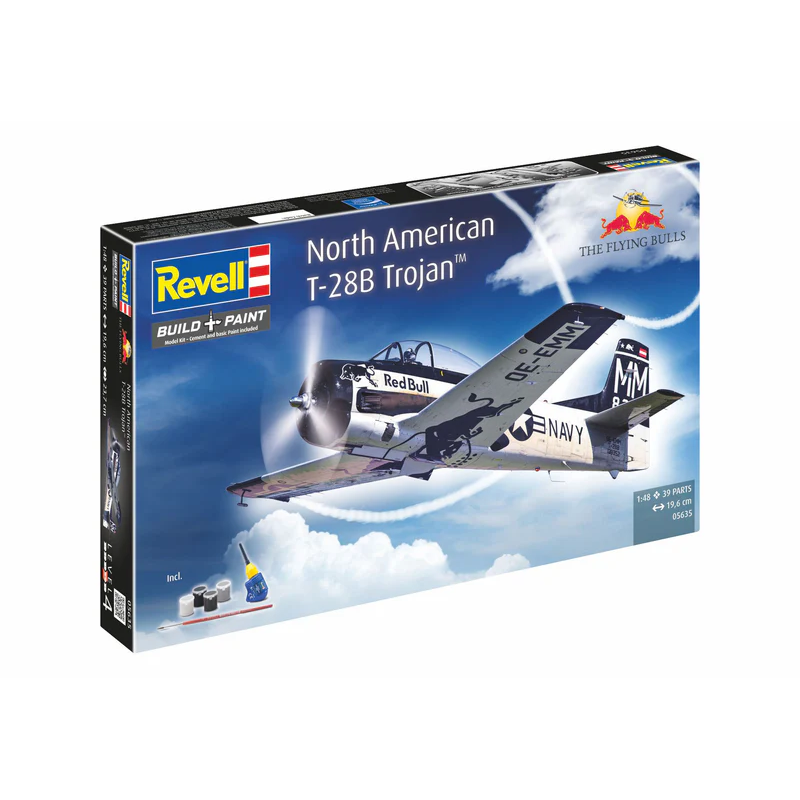 Gift set, Flying Bulls T-28B Trojan, 1:48, Revell