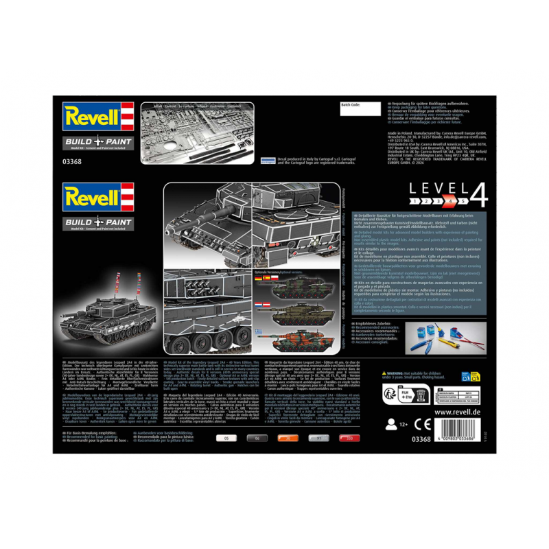 Leopard 2A4 special decoration, 1:35, Revell