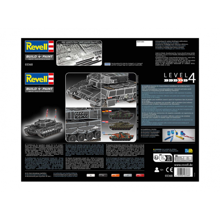 Leopard 2A4 special decoration, 1:35, Revell