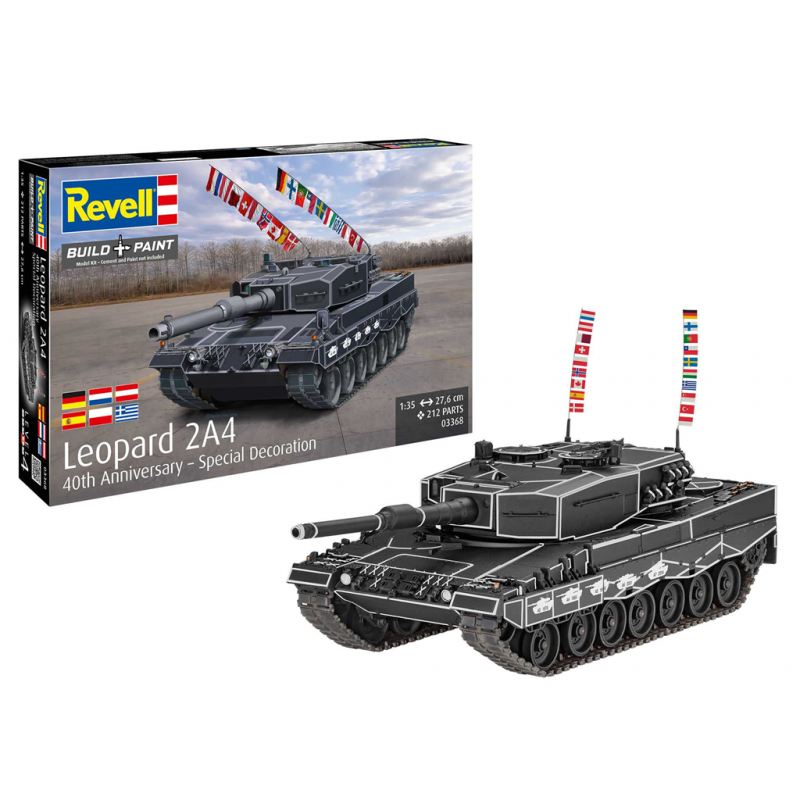 Leopard 2A4 special decoration, 1:35, Revell