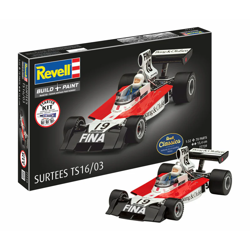Starterkit Surtees TS16/03, 1:32, Revell