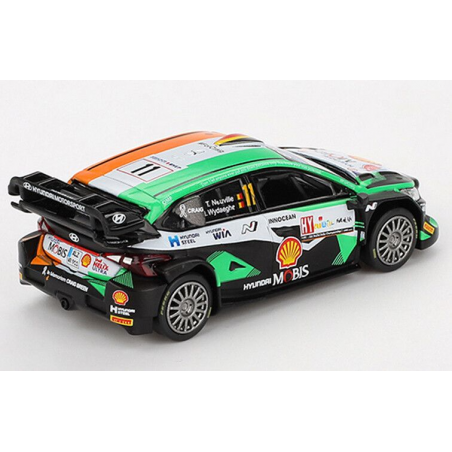 Hyundai I20 N Rally nr11 Rally Croatia '23 1:64, Mini GT (972)