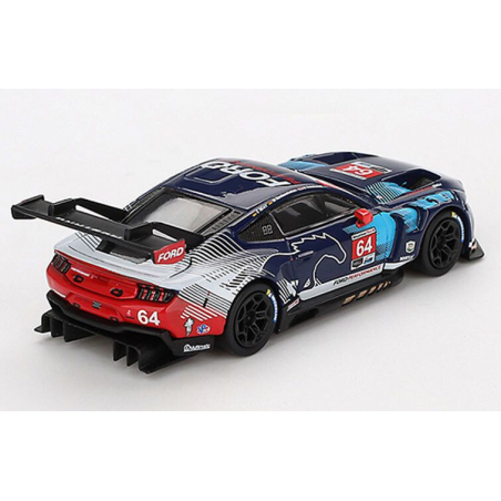 Ford Mustang GT3 Multimatic Motorsports nr64 Daytona 24h '24 1:64, Mini GT (898)