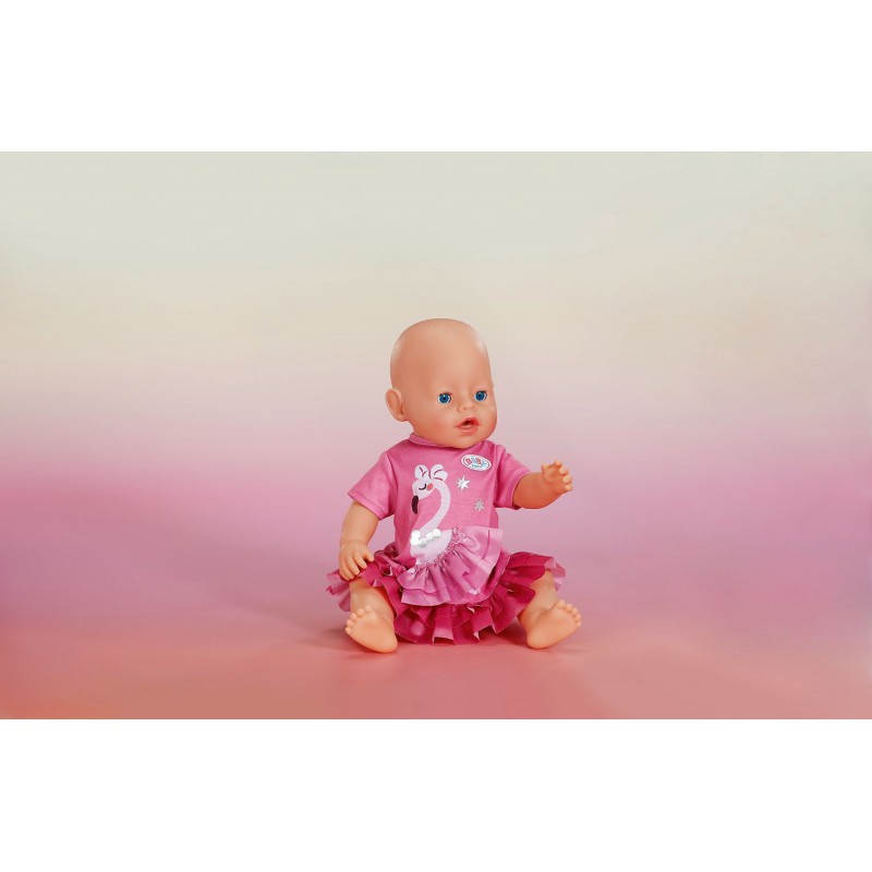 Zapf, BABY Born - Jurk flamingo, 43cm