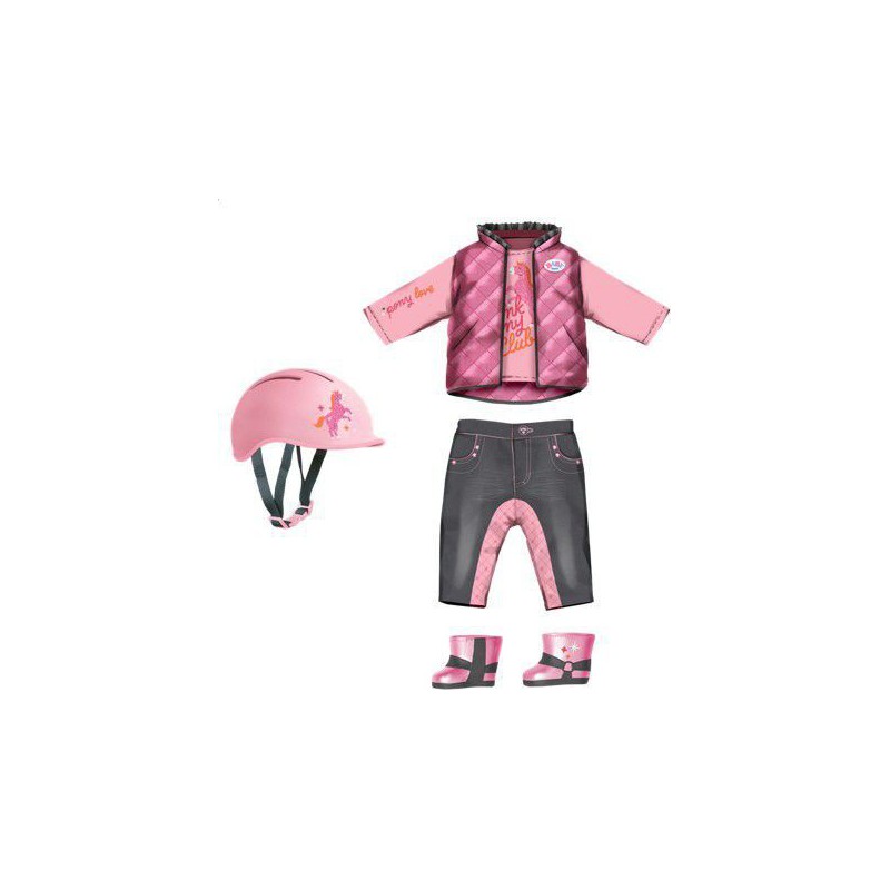 Zapf, BABY Born - Paardrij outfit, 43cm