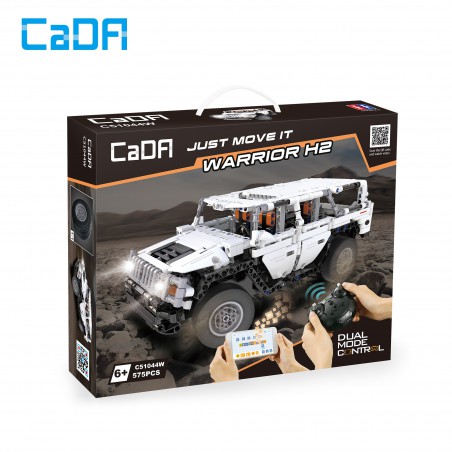 CaDA C51044W - Off-road Chassis, Warrior H2 - 1:12 Car Serie