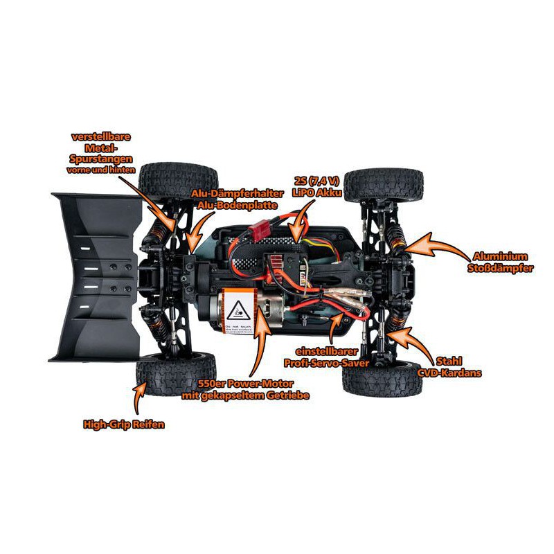 Z06 B2 Buggy, RTR, DF Models