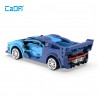 CaDA C51073W - Smart, Blue race car - 1:20 Car Serie