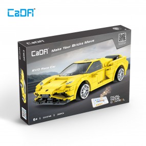 CaDA C51074W - Smart, EVO race car - 1:20 Car Serie