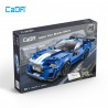 CaDA C51077W - Smart. Blue knight 500 - 1:20 Car Serie