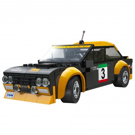CaDA C51092W - Smart, Fiat Abarth 131 - 1:20 Car Serie