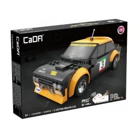 CaDA C51092W - Smart, Fiat Abarth 131 - 1:20 Car Serie