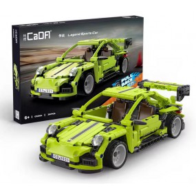 CaDA C52024W - Pull back, Legends sports car - 1:18 Car Serie