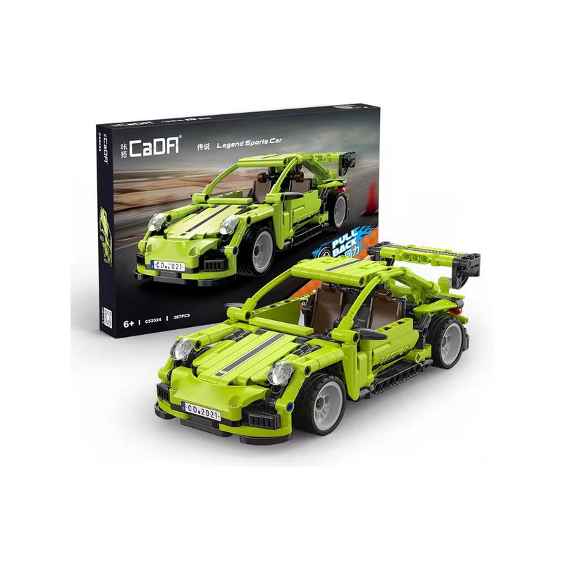 CaDA C52024W - Pull back, Legends sports car - 1:18 Car Serie