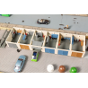 Garages met accessoires, Auhagen H0 (11484)