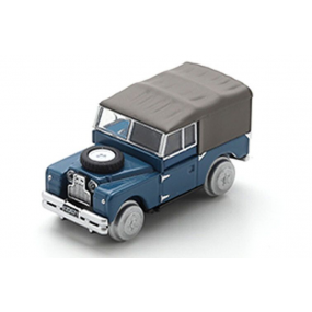 Land Rover 88 railroad version, blauw 1:87, Schuco