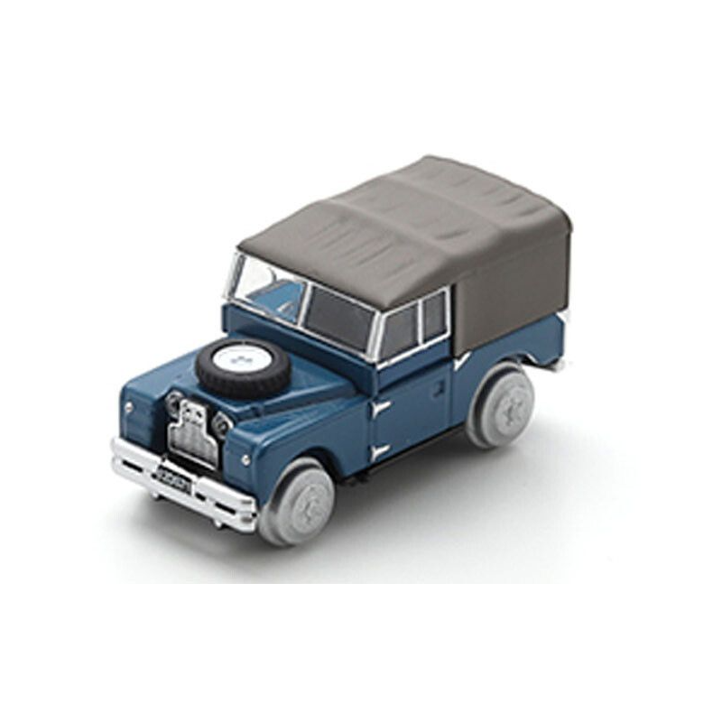 Land Rover 88 railroad version, blauw 1:87, Schuco