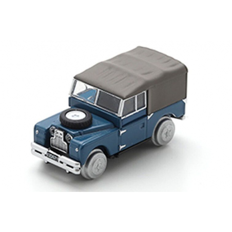 Land Rover 88 railroad version, blauw 1:87, Schuco
