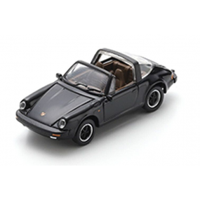 Porsche 911 Carrera 3.2 Targa, zwart 1:87, Schuco