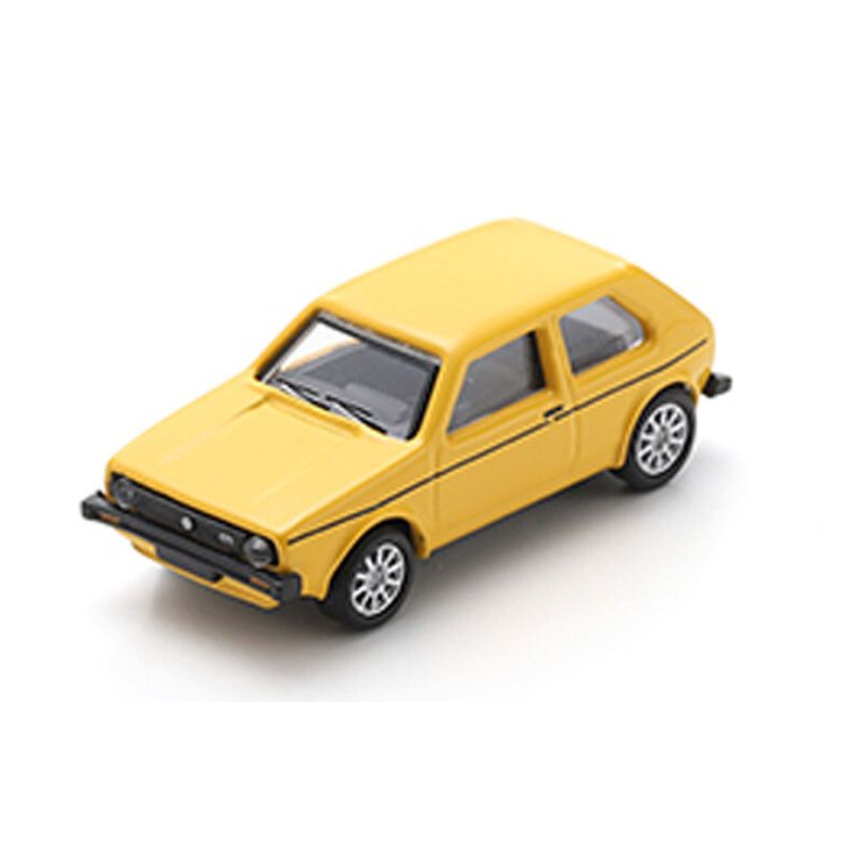 VW Golf I GL, geel 1:87, Schuco