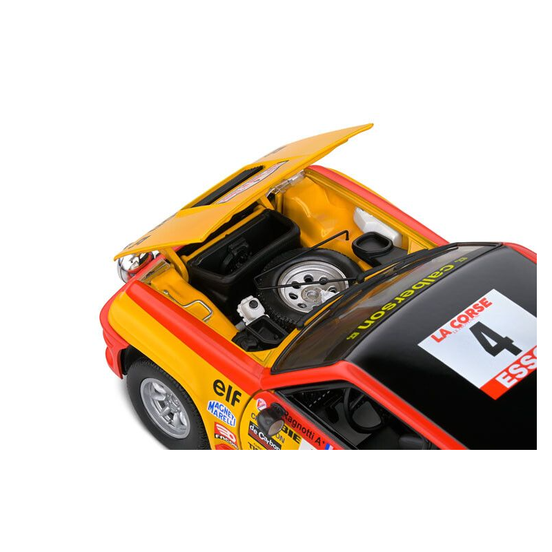 Renault 5 Turbo Tour de Corse nr4 Ragnotti / Andrie '80, turquoise- 1:18 - Solido