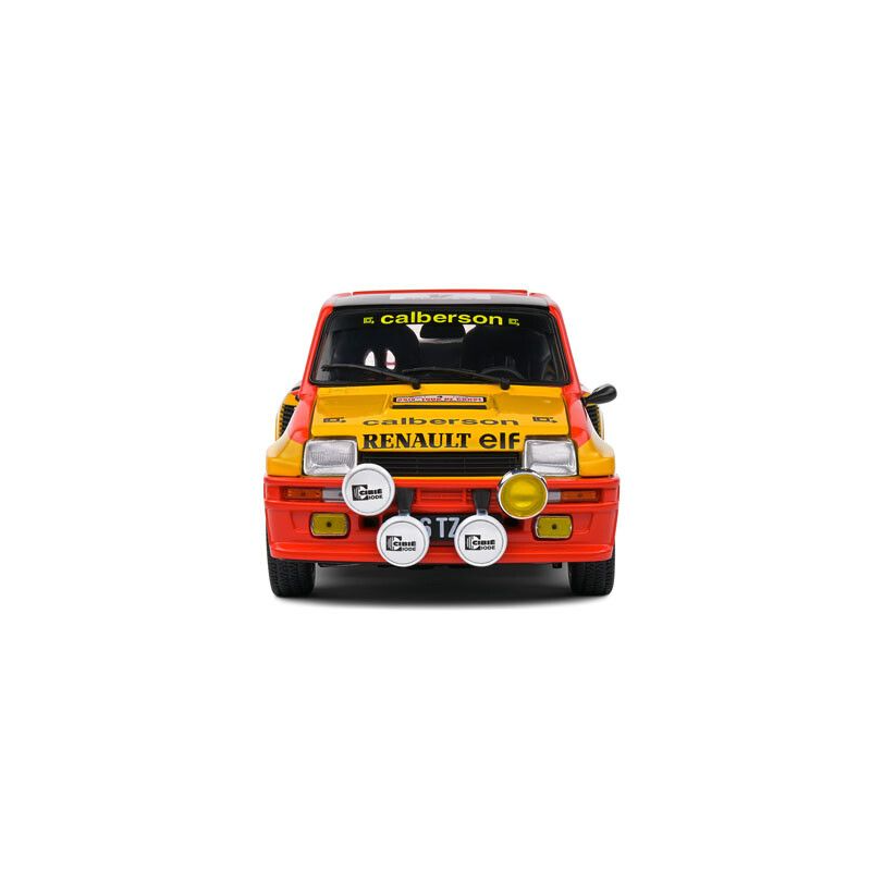 Renault 5 Turbo Tour de Corse nr4 Ragnotti / Andrie '80, turquoise- 1:18 - Solido