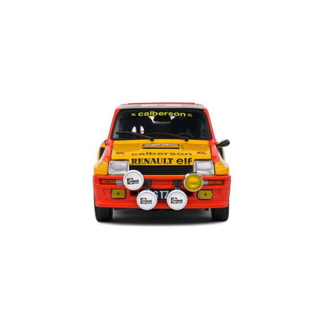 Renault 5 Turbo Tour de Corse nr4 Ragnotti / Andrie '80, turquoise- 1:18 - Solido
