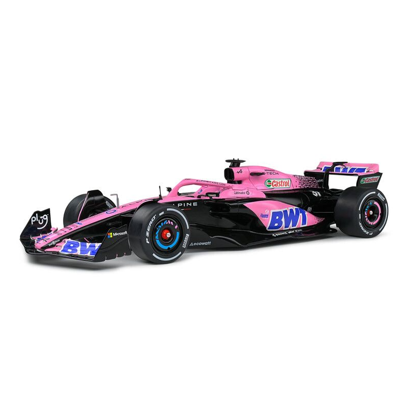 Alpine A523 Presentation Version 2023 F1, roze - 1:18 - Solido