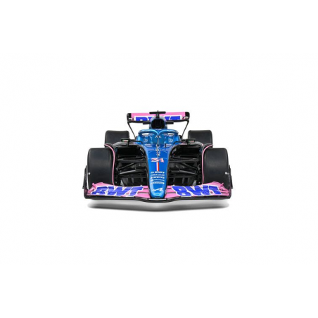 Alpine A523 Presentation Version 2023 F1, blauw - 1:18 - Solido