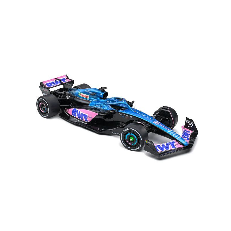 Alpine A523 Presentation Version 2023 F1, blauw - 1:18 - Solido
