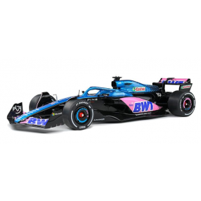 Alpine A523 Presentation Version 2023 F1, blauw - 1:18 - Solido