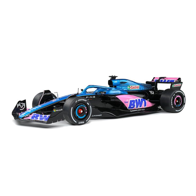 Alpine A523 Presentation Version 2023 F1, blauw - 1:18 - Solido