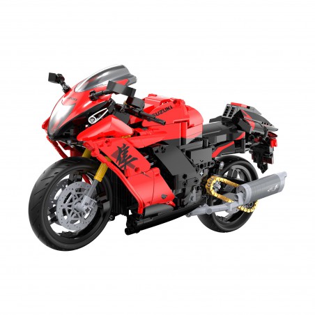 CaDA C64051W - moto Suzuki Hayabusa - 1:8 Car Serie