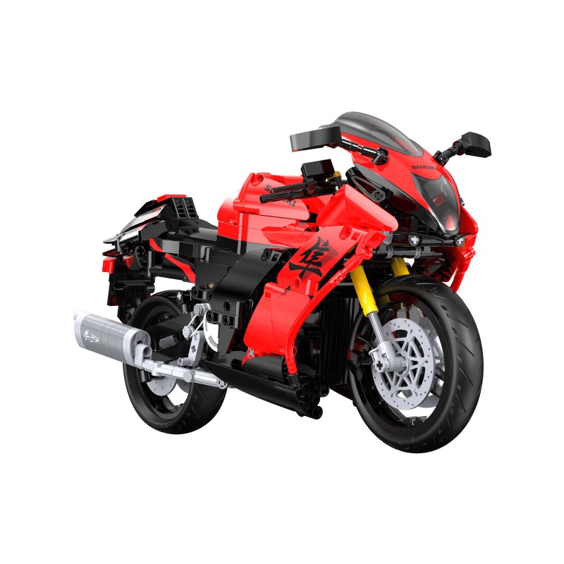 CaDA C64051W - moto Suzuki Hayabusa - 1:8 Car Serie