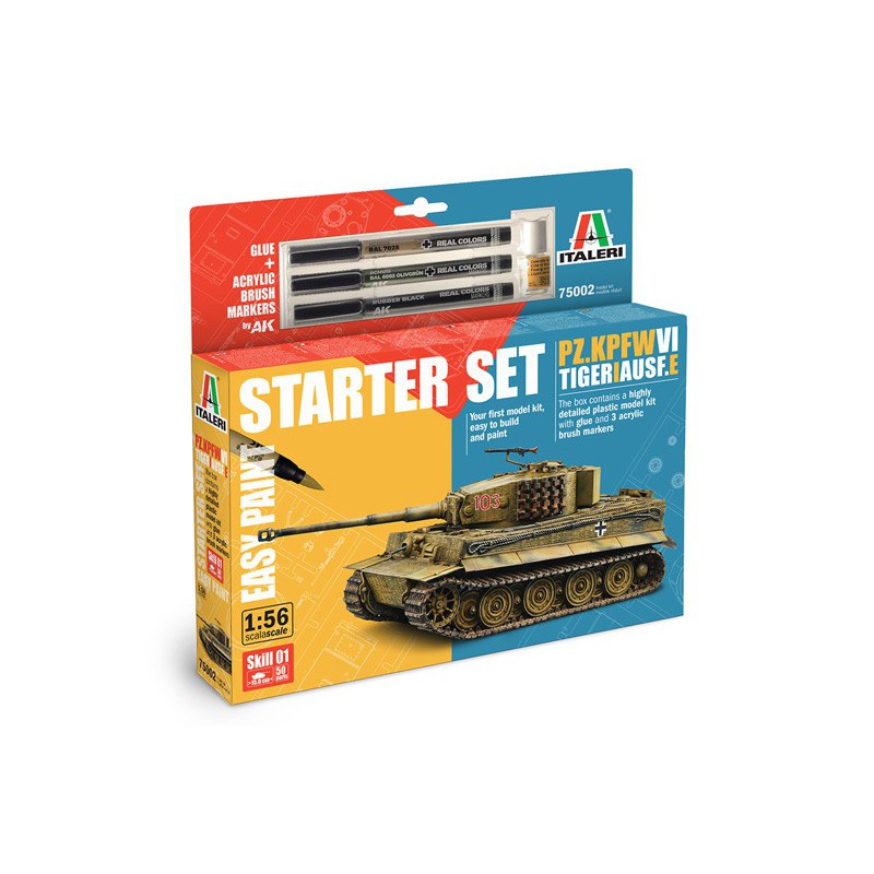 Pz. kpfw. VI Tiger I Ausf.E 1:56, Italeri