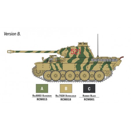 Panther Sd.Kfz.171 Ausf. A 1:56, Italeri