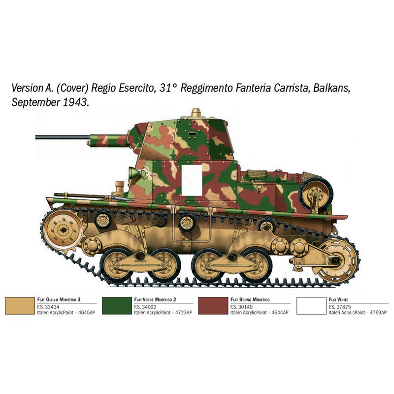Carro Armato L6 / 40 1:35, Italeri
