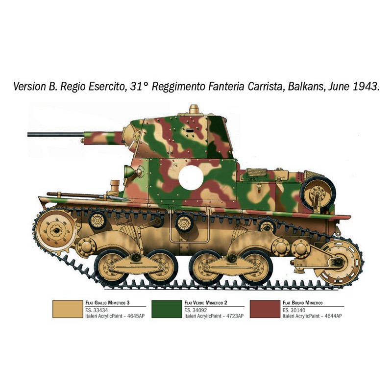 Carro Armato L6 / 40 1:35, Italeri