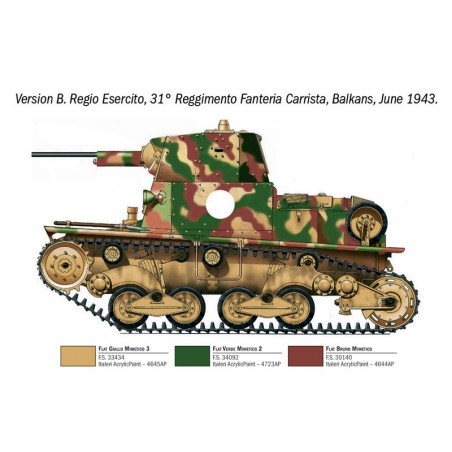 Carro Armato L6 / 40 1:35, Italeri