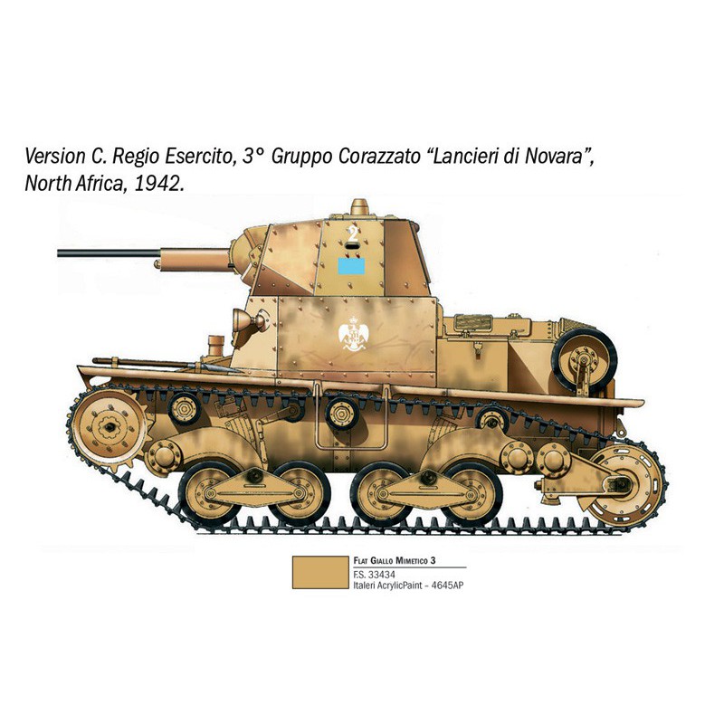 Carro Armato L6 / 40 1:35, Italeri