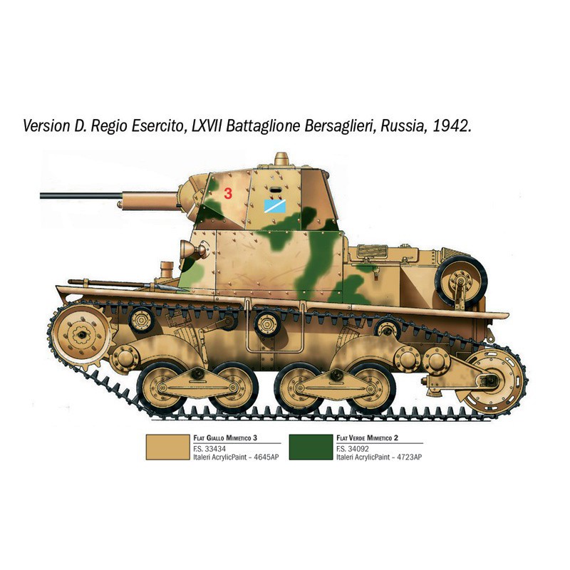 Carro Armato L6 / 40 1:35, Italeri