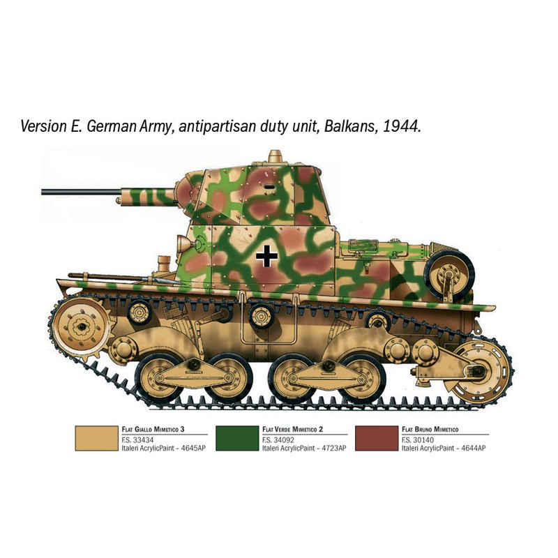 Carro Armato L6 / 40 1:35, Italeri