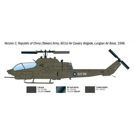 AH-1W Super Cobra 1:72, Italeri