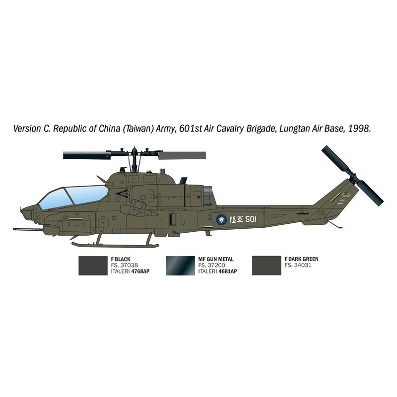 AH-1W Super Cobra 1:72, Italeri