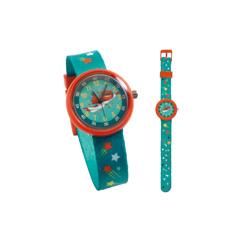 Djeco - Horloge - Super Hero