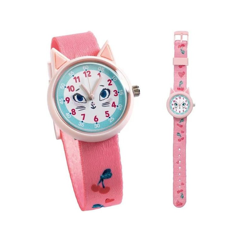 Djeco - Horloge - Kat