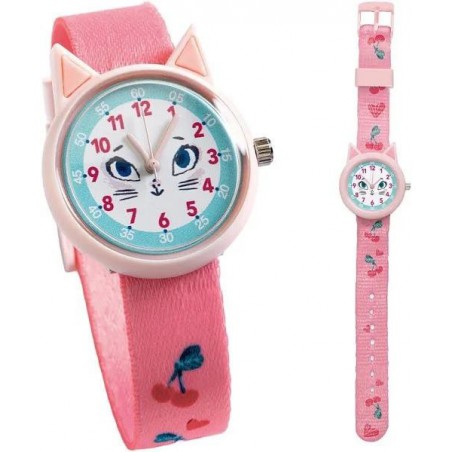 Djeco - Horloge - Kat